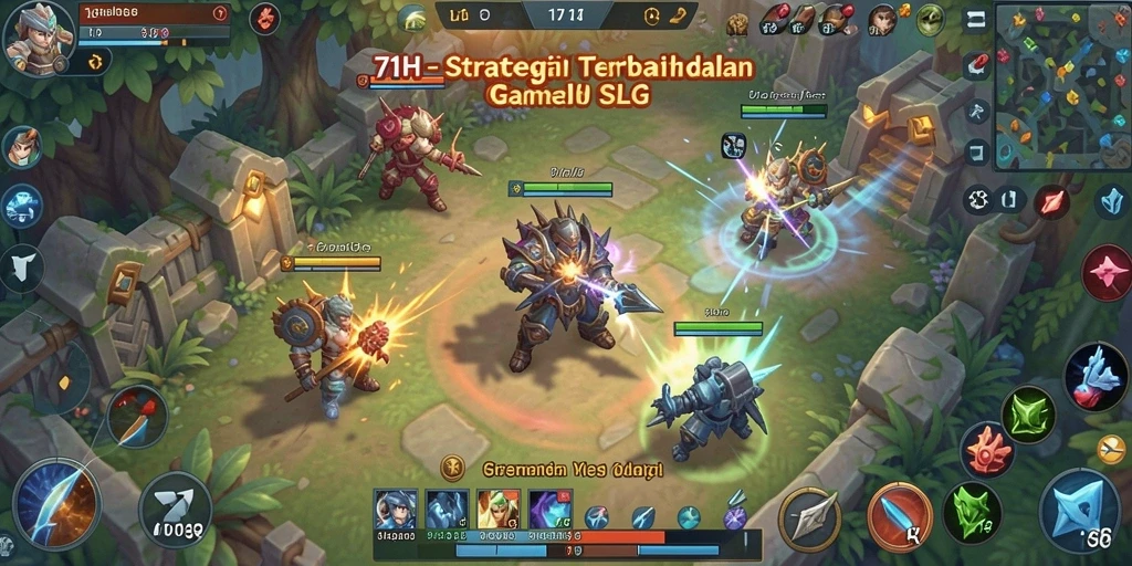 Screenshot gameplay 71H menampilkan aksi strategi yang menarik.