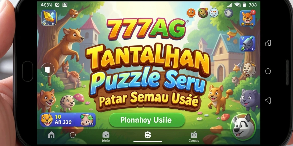 Screenshot 777AG menunjukkan gameplay puzzle yang menarik dan menantang.