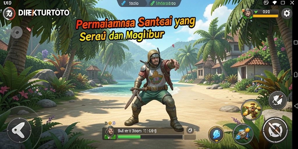 Tampilan gameplay seru dari DIREKTURTOTO yang mengasyikkan.