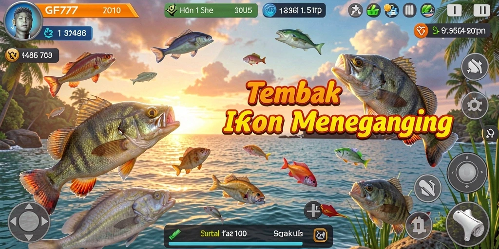 Tangkapan ikan besar dan menegangkan dalam GF777.