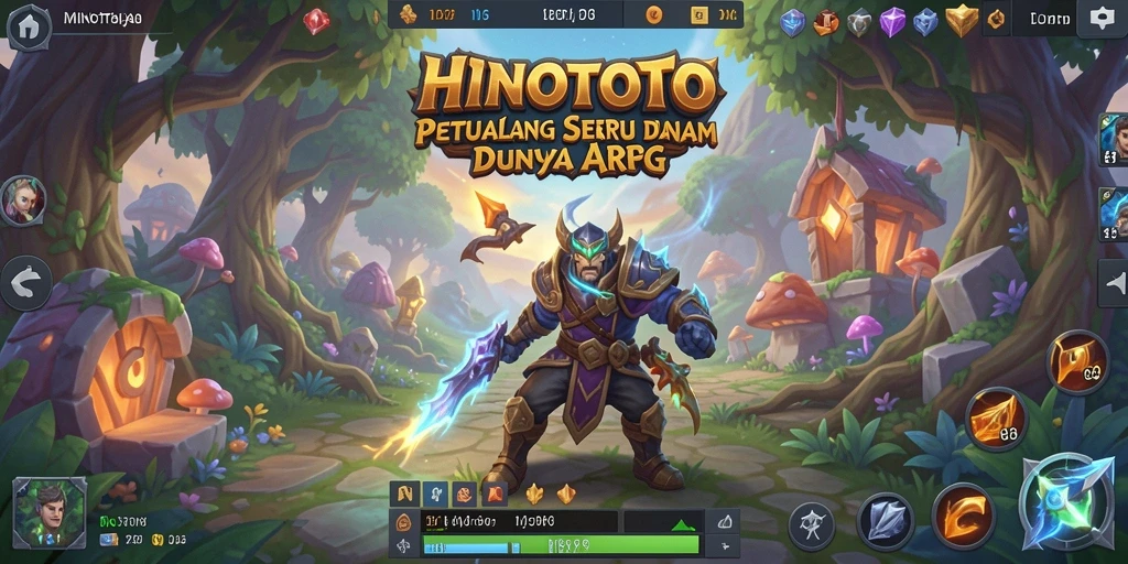 Tampilan gameplay seru dan menantang di dunia HINOTOTO.