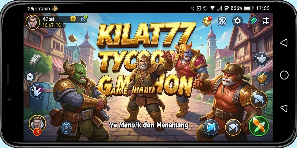 Tampilan gameplay KILAT77 yang menantang dan seru.