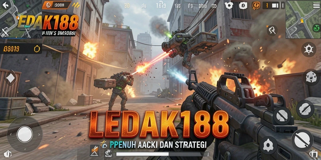 Tampilan gameplay LEDAK188 yang menegangkan dan seru.