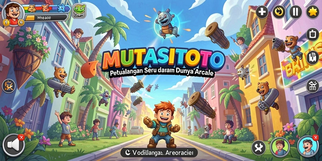 Screenshot gameplay seru dan penuh warna dari MUTASITOTO.