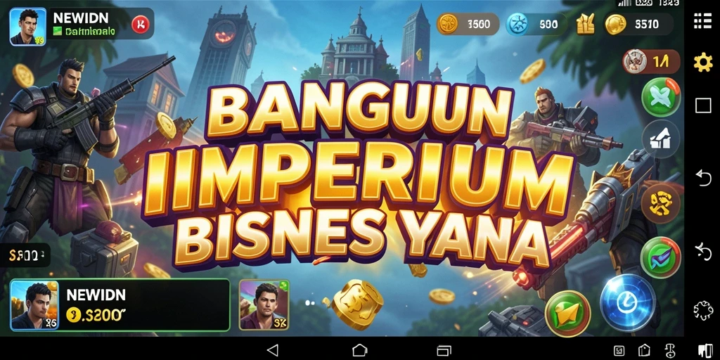 Screenshot gameplay menampilkan aksi seru dalam membangun bisnis Tycoon.