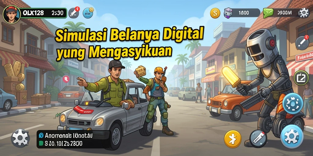 Tampilan utama OLX128 dengan berbagai produk menarik untuk dijelajahi.