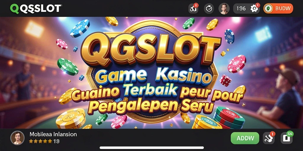 Gameplay QQSLOT yang menegangkan dan mengasyikkan.