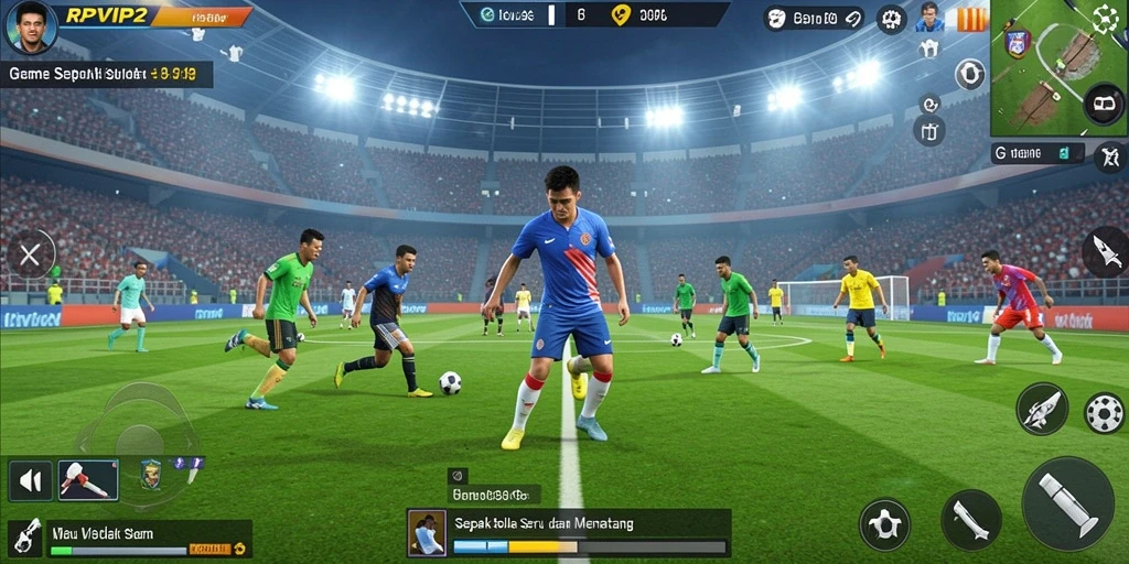Gameplay RPVIP2 yang seru dengan grafik menawan.