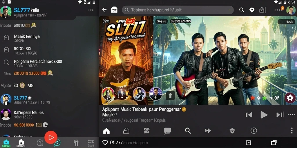 Tampilan gameplay SL777 yang menarik dan interaktif untuk pencinta musik.