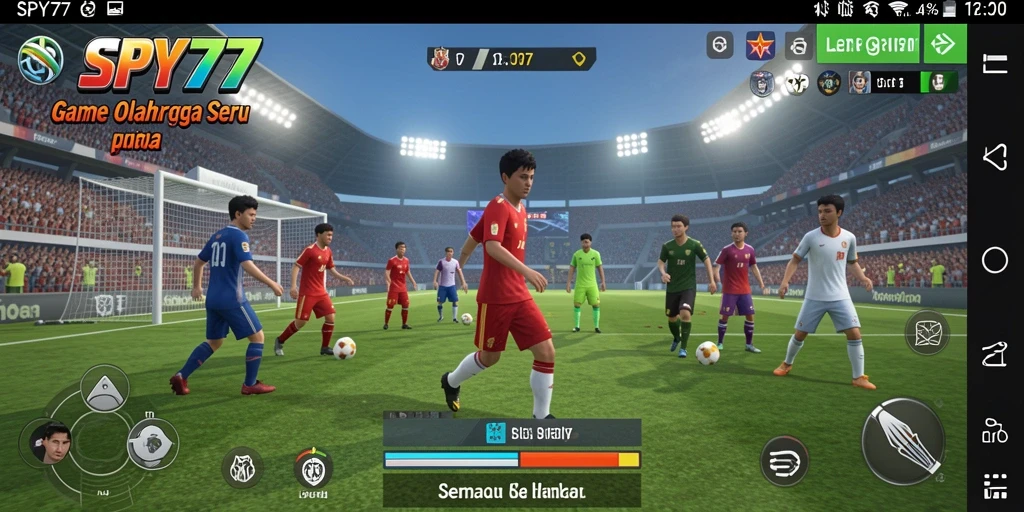 Tampilan gameplay SPY77 yang seru dan kompetitif.